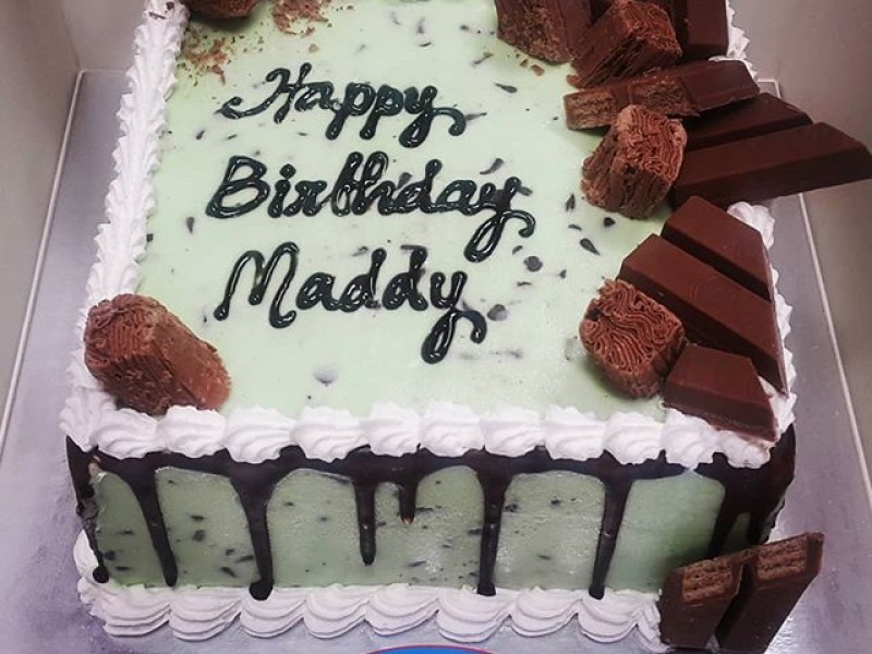 Mint Chip Ice Cream Cake