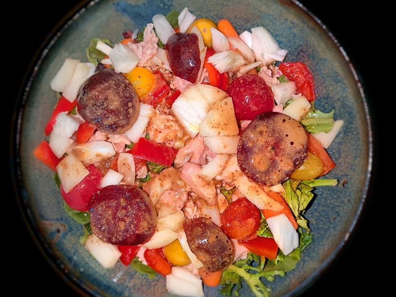Mixed Greens with Mustard Dressing