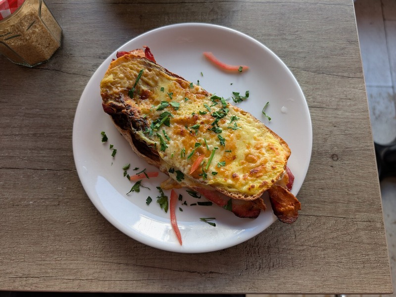 Mushroom Croque-Monsieur