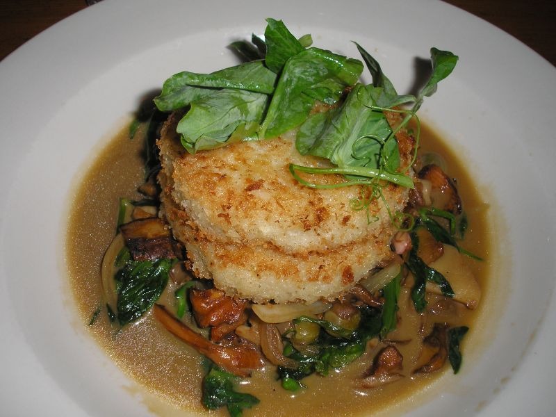 Mushroom Risotto Cakes