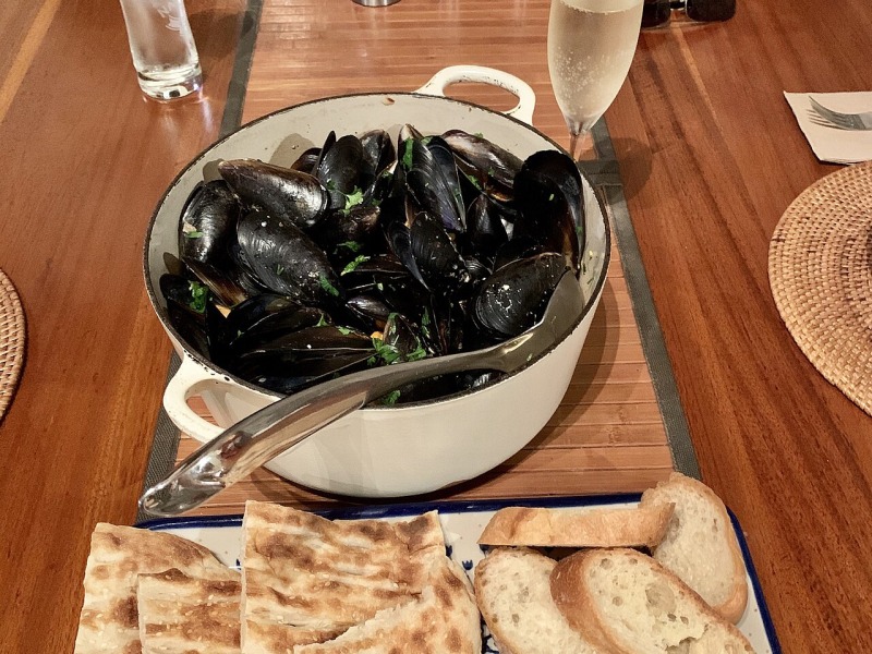 Mussels With White Wine