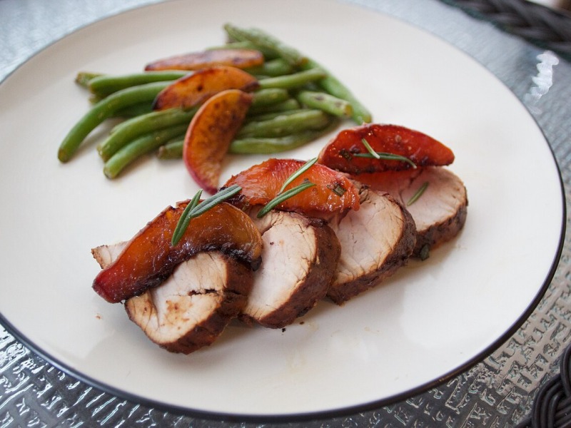 Mustard-Grilled Pork