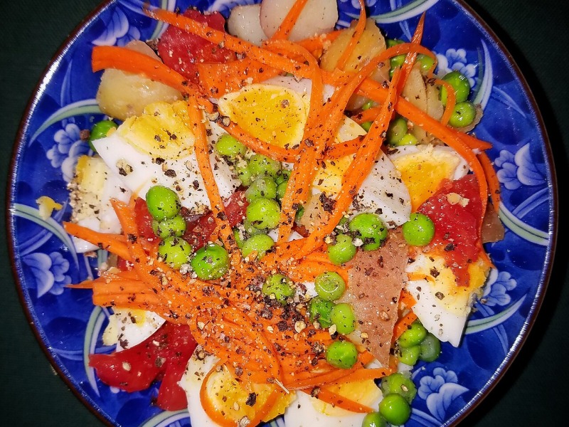 Oil and Vinegar Potato Salad