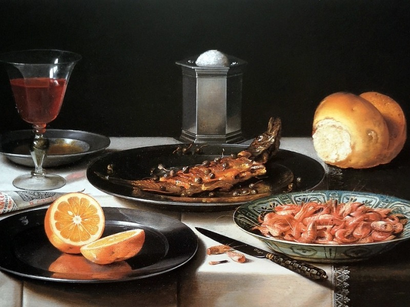 Oranges in Red Wine