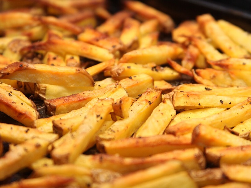 Oven-Roasted Fries