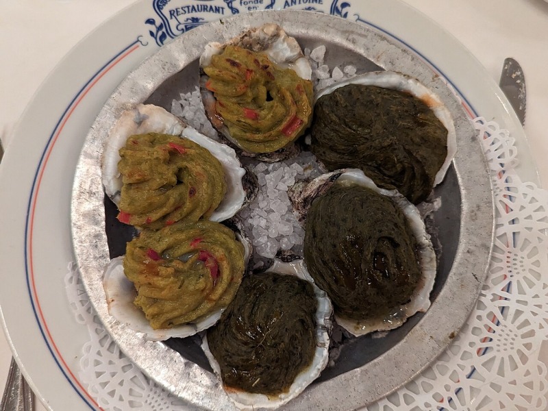 Oysters Rockefeller