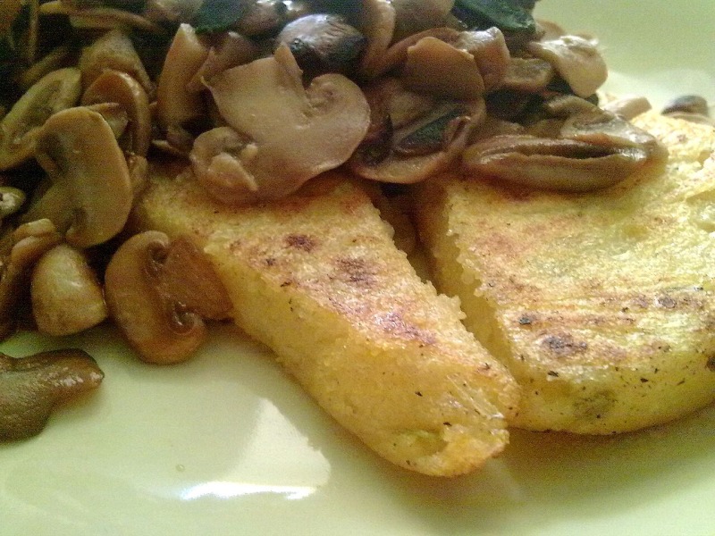 Polenta With Mushrooms
