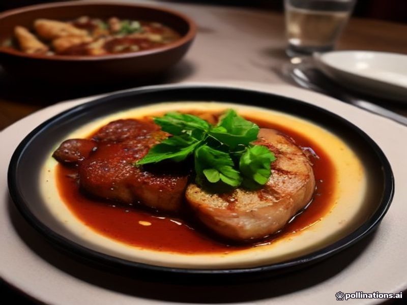 Pork Chops and Padrón Chiles en Escabèche