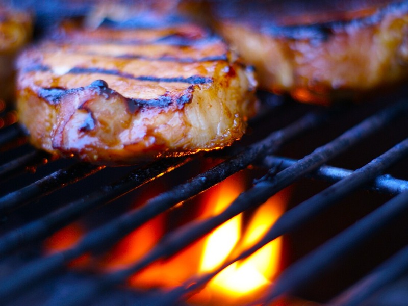 Pork Chops with Mustard Sauce