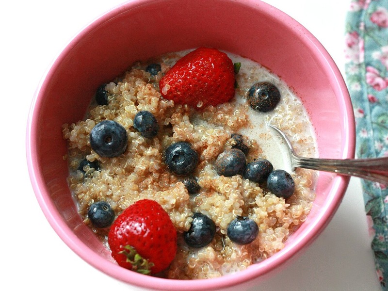 Quick Breakfast Quinoa