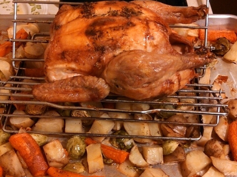 Rack-Roasted Chicken