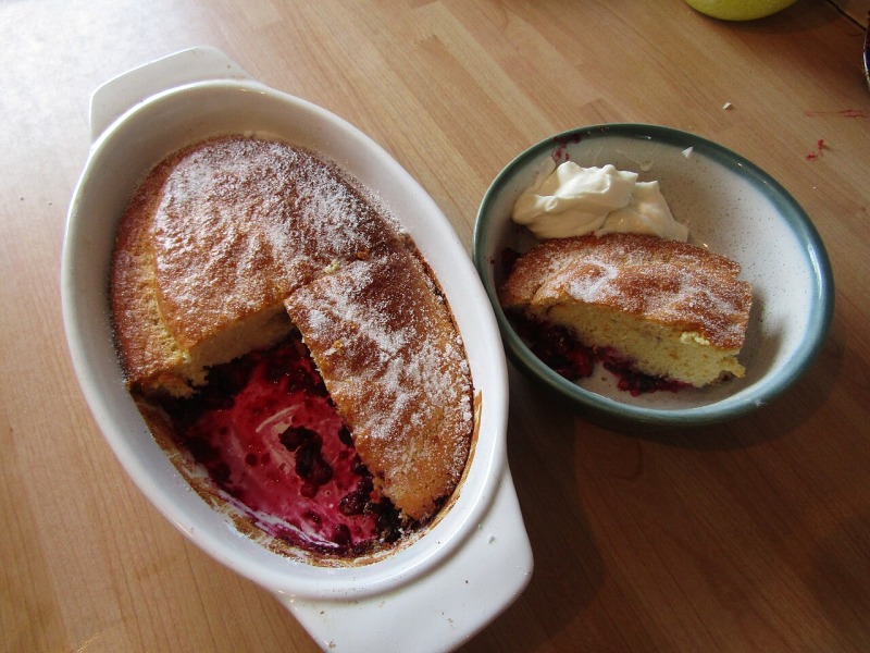 Red-Fruit Puddings