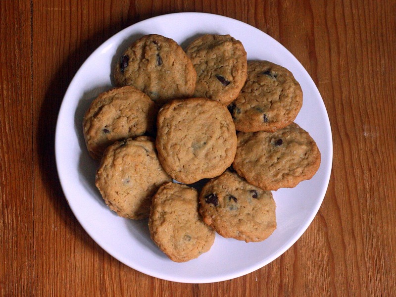 Salted-Butter Oatmeal Chocolate Chip Cookies