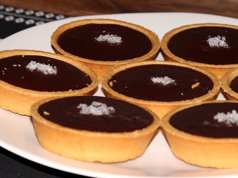 Salted Caramel–Chocolate Tart