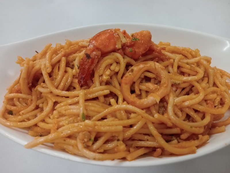 Seafood Spaghetti