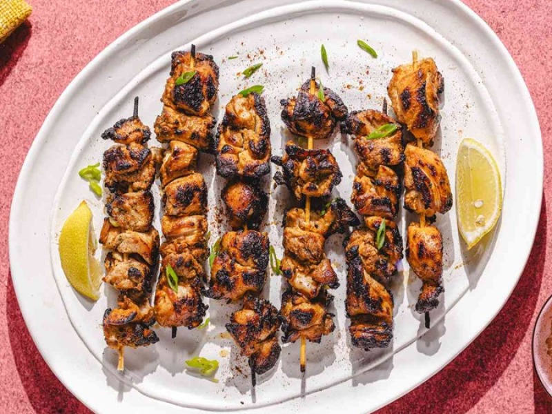 Smoky Chicken Skewers