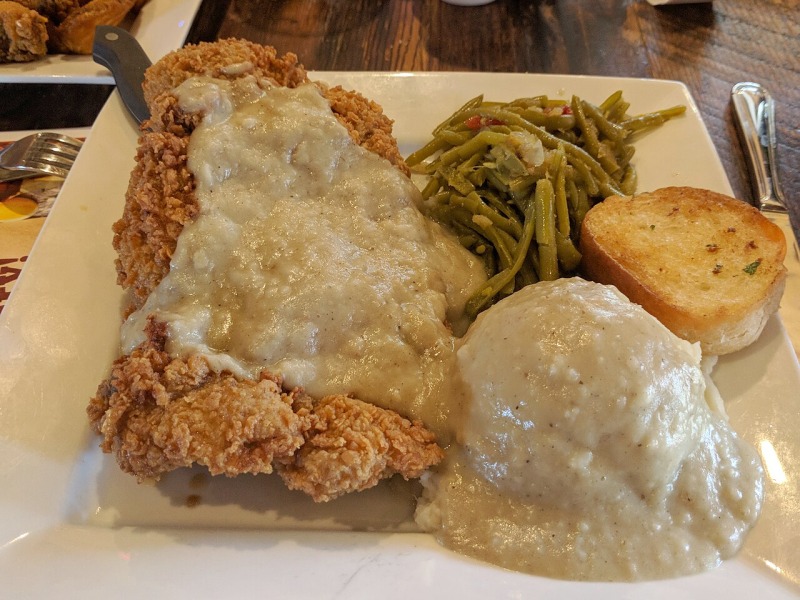 Southern Fried Chicken with Country Gravy