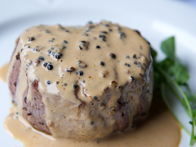 Steak au Poivre