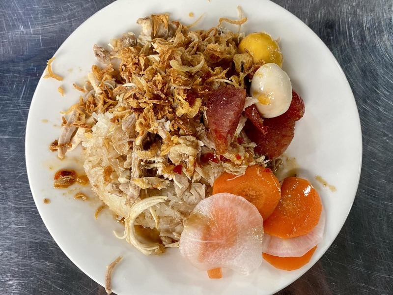 Sticky Rice with Chinese Sausage