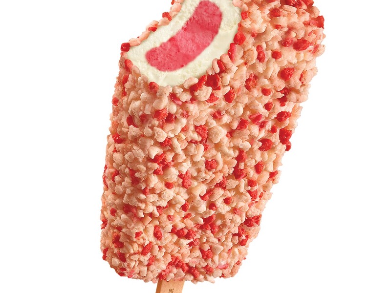 Strawberry Shortcake Ice Cream Bars