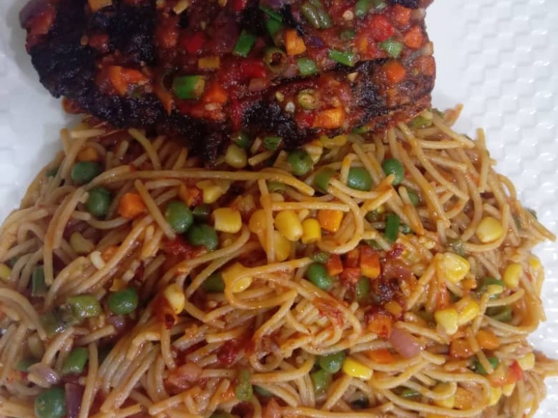 Vegetable "Spaghetti"