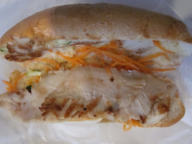 Vietnamese Chicken Sandwich (Banh Mi)