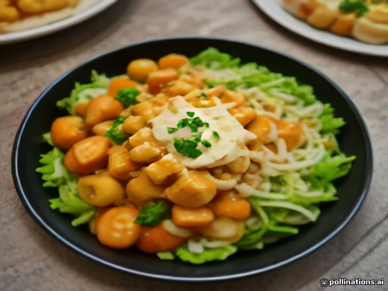 Warm Winter Vegetable Salad With Halloumi